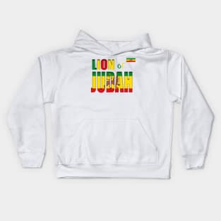 Lion of Judah, Reggae, Ethiopian, Rasta Kids Hoodie